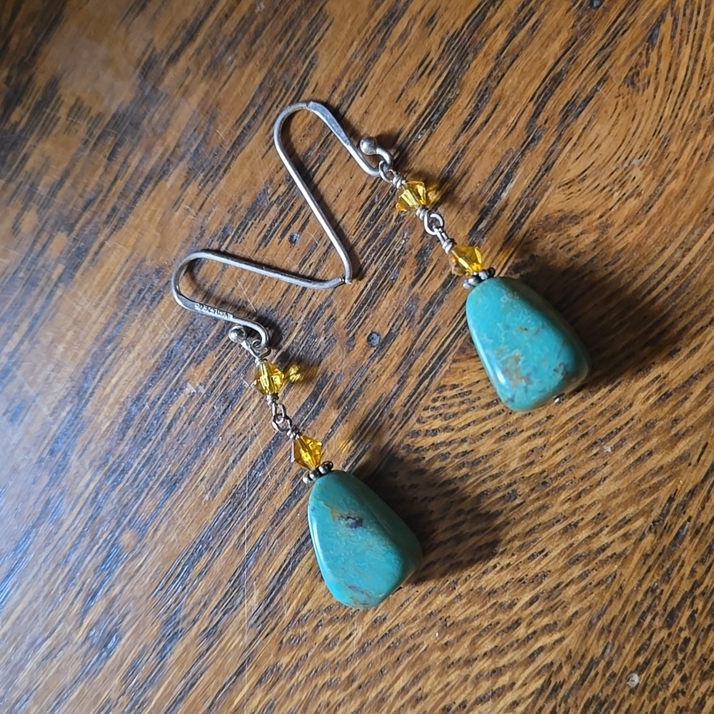 Turquoise Silpada Earrings